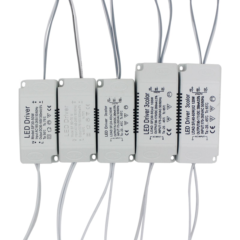 8–120 W LED-Treiber-Netzteil für AC220 V, nicht isolierender Transformator, Deckenleuchte, Ersatz-Glühbirnen-Chip