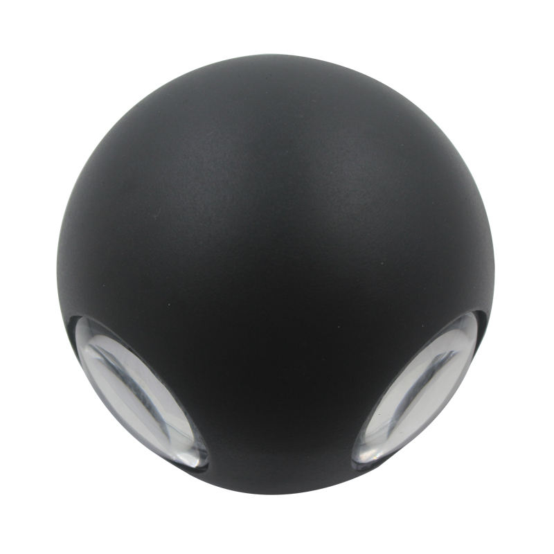 NEUE Ankunft Ball Lichter Outdoor Unten Licht Multi-farbe Lichter Externe Wand Lampen Leuchte LED Wandlamp LED Wand Lampen