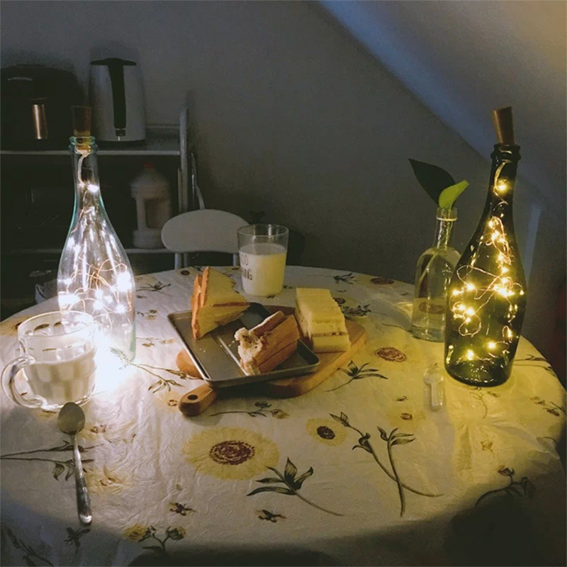 Neuheit 2M 20leds LED Kupfer Fee Nachtlicht Wasserdichte Girlande Lampe für Garten Weihnachten Hochzeit Party Dekoration beleuchtung