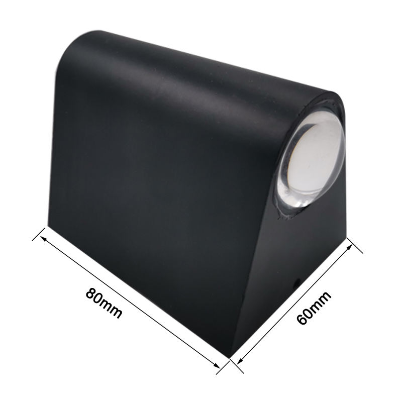 Moderne 2W Wandleuchten Badezimmer Wandleuchte Wasserdichte Aluminium LED Wandleuchte Industrielle Dekoration Beleuchtungskörper
