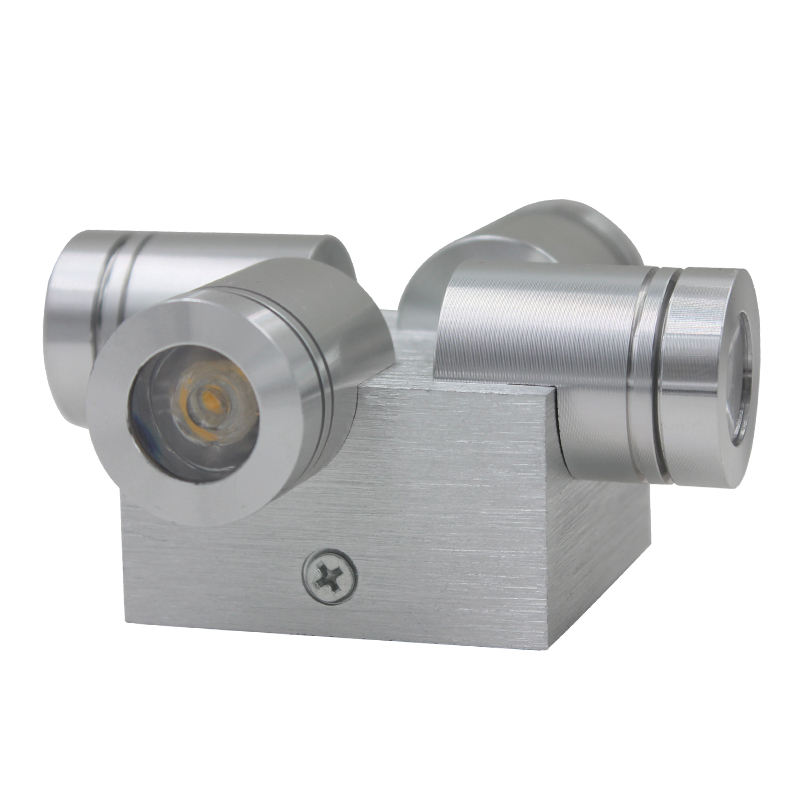 Lámpara de pared LED montada en la pared 2W 4W Luz de escalera de esquina para decoración de habitaciones interioresLámpara de pared LED Montada en la pared 2W 4W Luz de escalera de esquina para decoración de habitaciones interiores