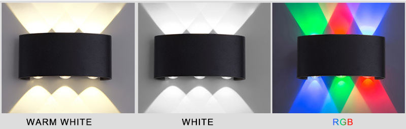 LED-Wandleuchte für den Außenbereich