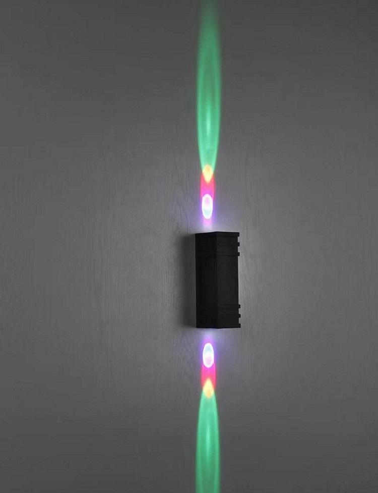 Wandmontierte LED-Wandleuchte für den Außenbereich, wasserdichte IP65-Gartenlampe, Hoteldekoration