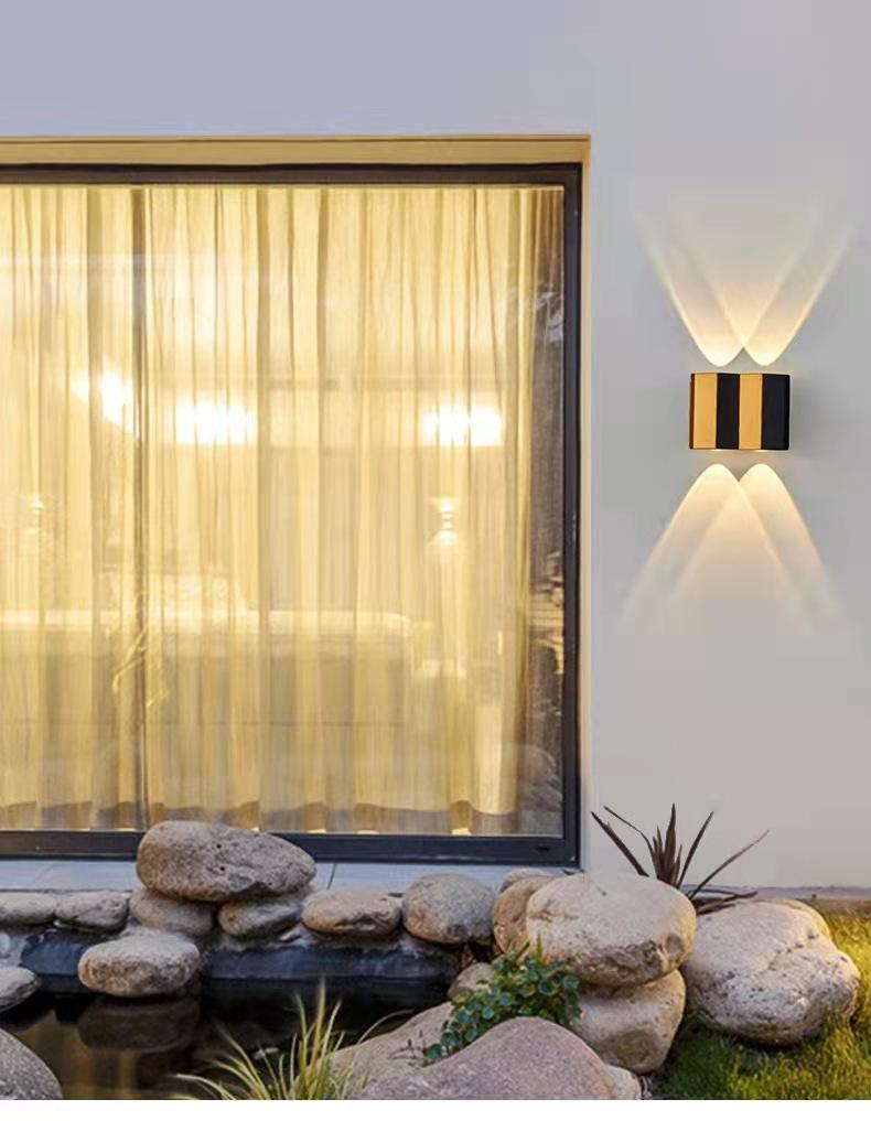 Neue LED-Wandleuchte für den Außenbereich für den Innen- und Außenbereich 