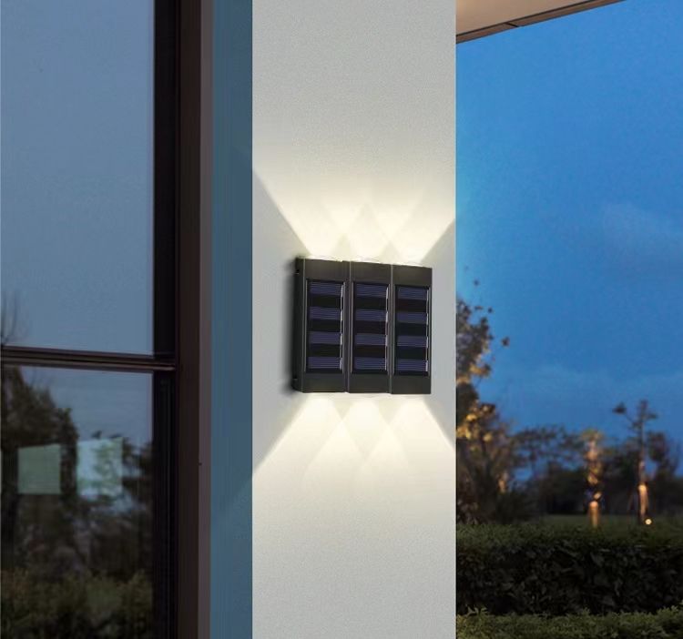 lumières led solaires extérieures