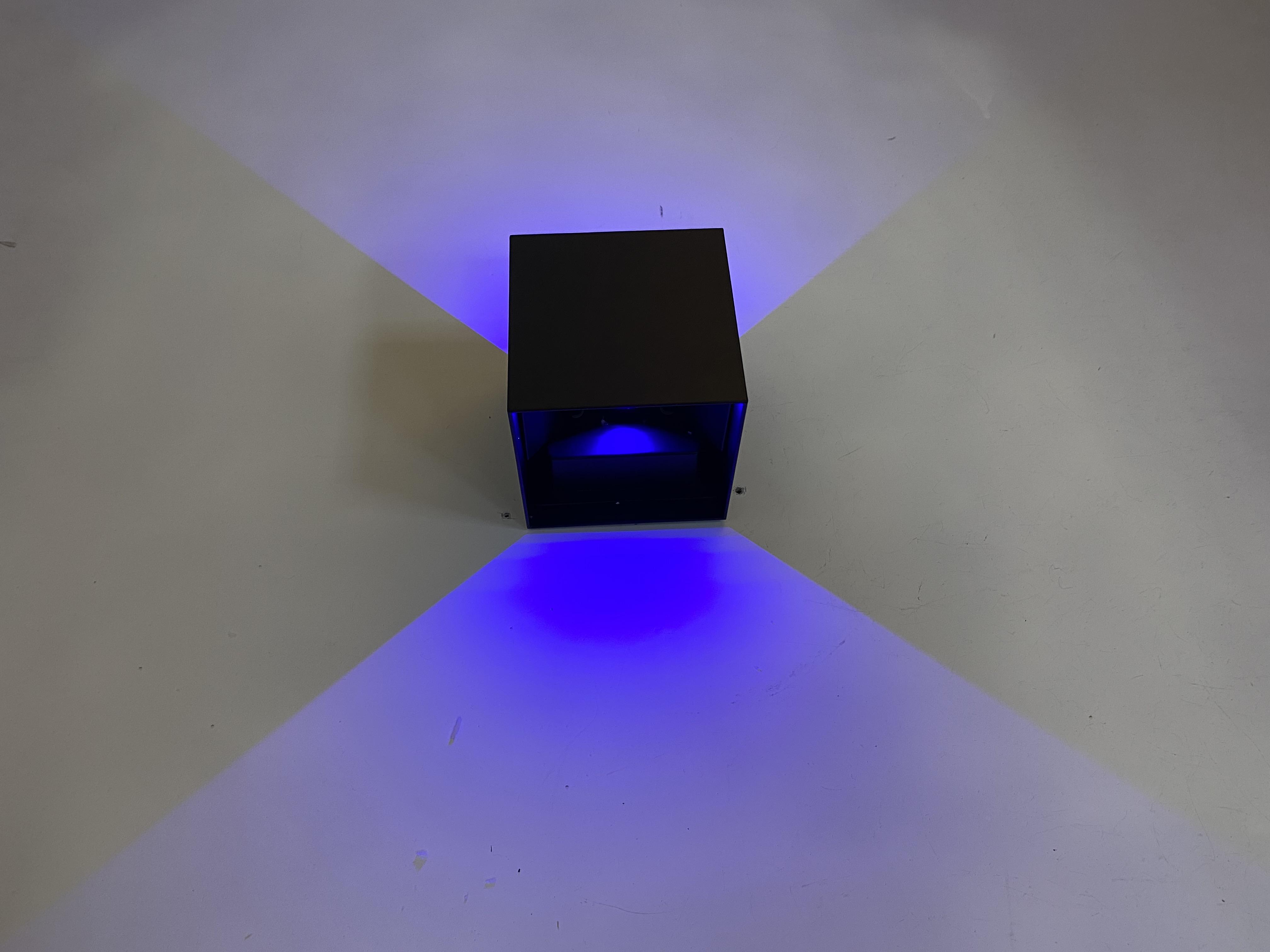 control de aplicación de luz led