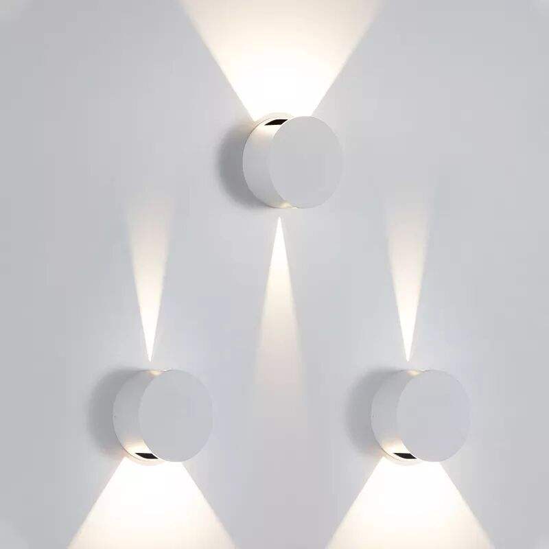 Up And Down LED-Wandleuchte, wasserdicht, IP65, Aluminium, Innenwandleuchte für Schlafzimmer, Wohnzimmer, Flur, Innen- und Außenbeleuchtung