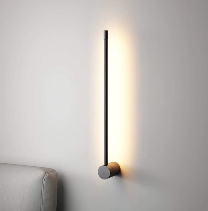 Nordic Slaapkamer Nachtkastje Wandlamp Creatiev Klok Lange Trap Gang Gangpad Woonkamer Achtergrond Wall Art Lampe Cafe Hotel