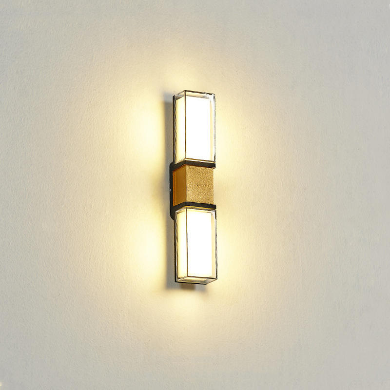 Außenwandleuchte aus Acryl