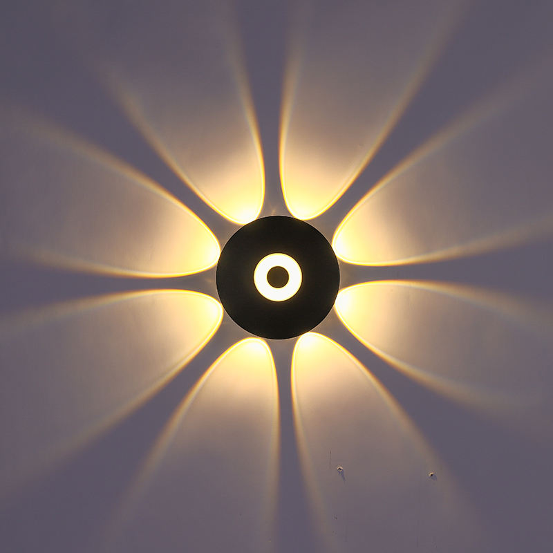 Neue LED-Wandleuchte, moderne, minimalistische Außenwandleuchte für amerikanisches Wohnzimmer, feuchtigkeitsbeständig, wasserdicht