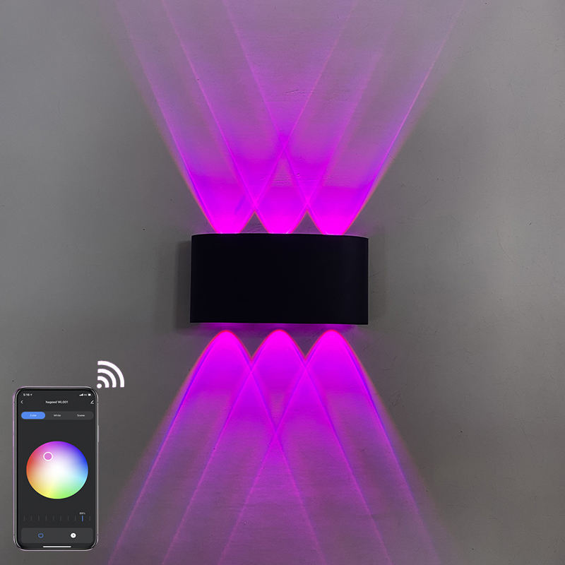 Bluetooth-kompatible dimmbare LED-Wandleuchte