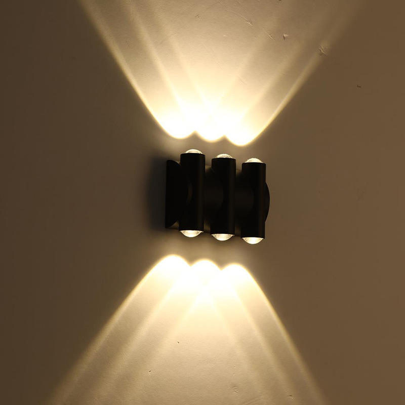 Moderne Wandleuchte IP65 Außenbeleuchtung Innen Wasserdichte LED Wandleuchte Wohnzimmer Gang Park Landschaft Garten Licht