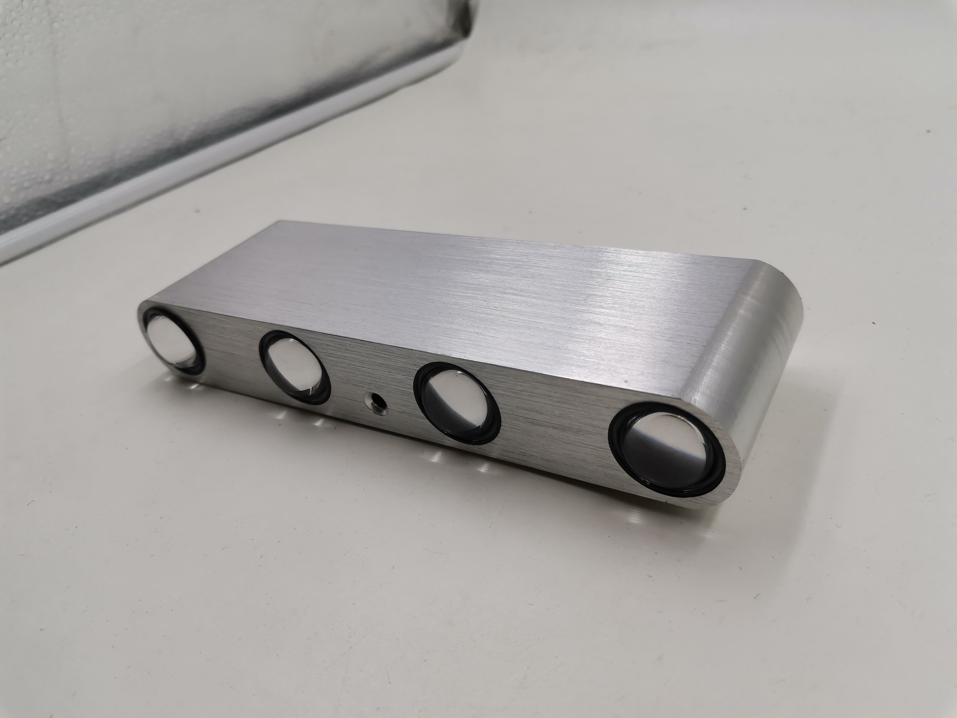 8W Einfaches, energiesparendes Innenlicht im nordischen Stil aus Aluminium, RGB-LED-Wandleuchte, Treppenlicht, Flurlicht