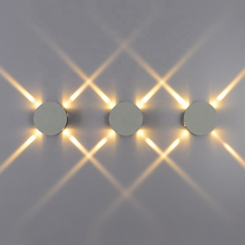 LED-Wandleuchte für den Innenbereich, Wandmontage, Barber Shop aus Aluminium