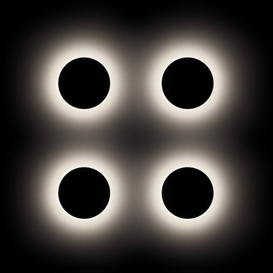 Moderne LED-Wandleuchte