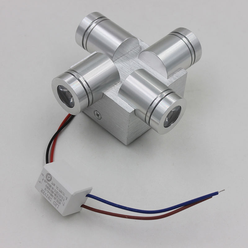 Lámpara de pared LED montada en la pared 2W 4W Luz de escalera de esquina para decoración de habitaciones interioresLámpara de pared LED Montada en la pared 2W 4W Luz de escalera de esquina para decoración de habitaciones interiores