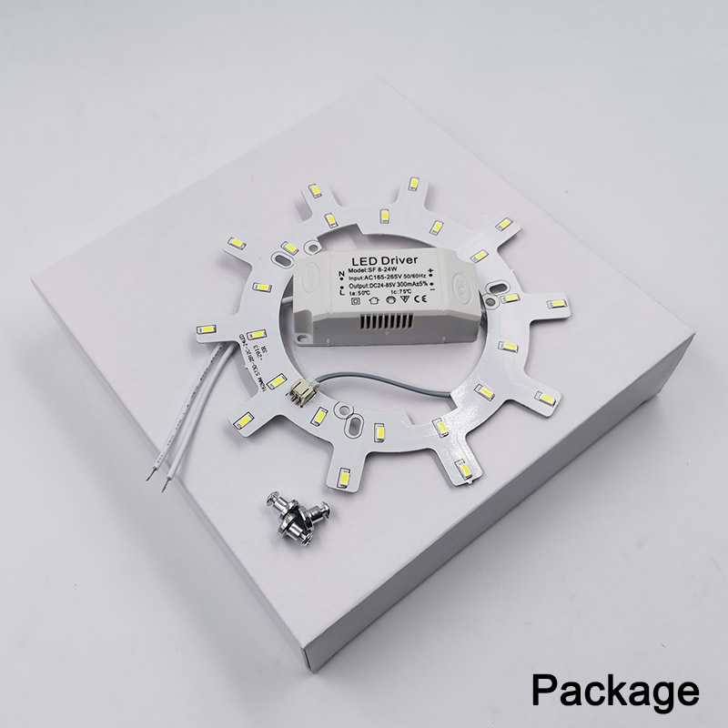 Moderne LED Plafonniers 12-24W Cuisine Source de Lumière Module AC220V Salon Économie D'énergie Plafond Éclairage Rénovation Conseil