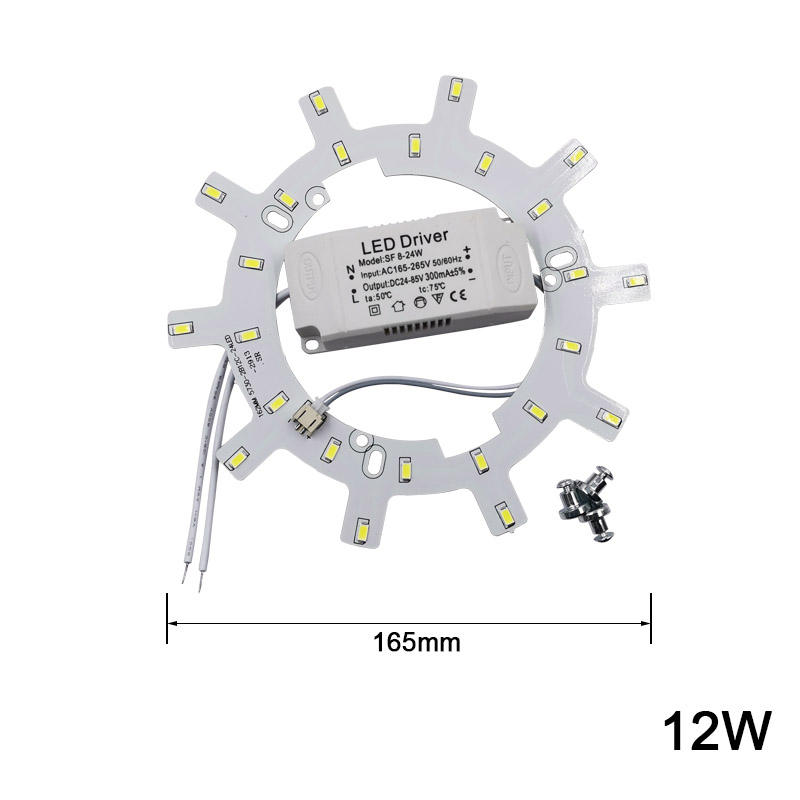 Moderne LED Plafonniers 12-24W Cuisine Source de Lumière Module AC220V Salon Économie D'énergie Plafond Éclairage Rénovation Conseil