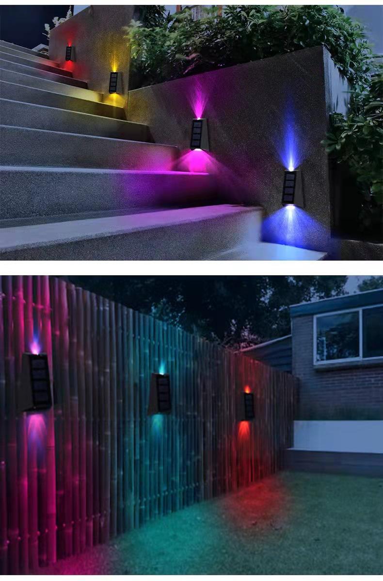 Solarwandleuchten für den Außenbereich