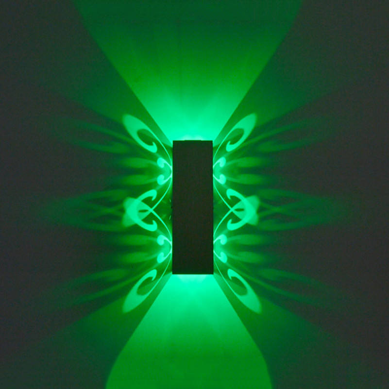 Schmetterlingswandlampe
