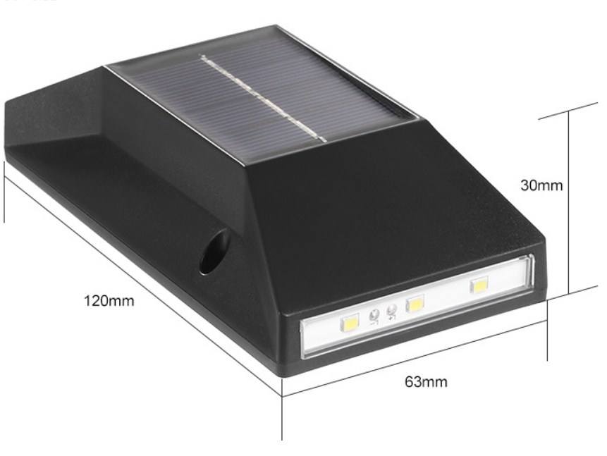 Farola solar led