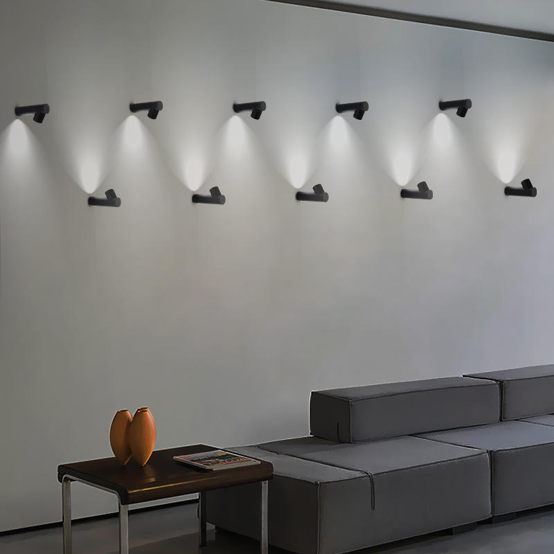 Moderne wasserdichte minimalistische LED-Wandleuchte, Hotel, Außengang, Korridor, Treppe, Wohnzimmer, Schlafzimmer, Nachttisch, Innenwandleuchte
