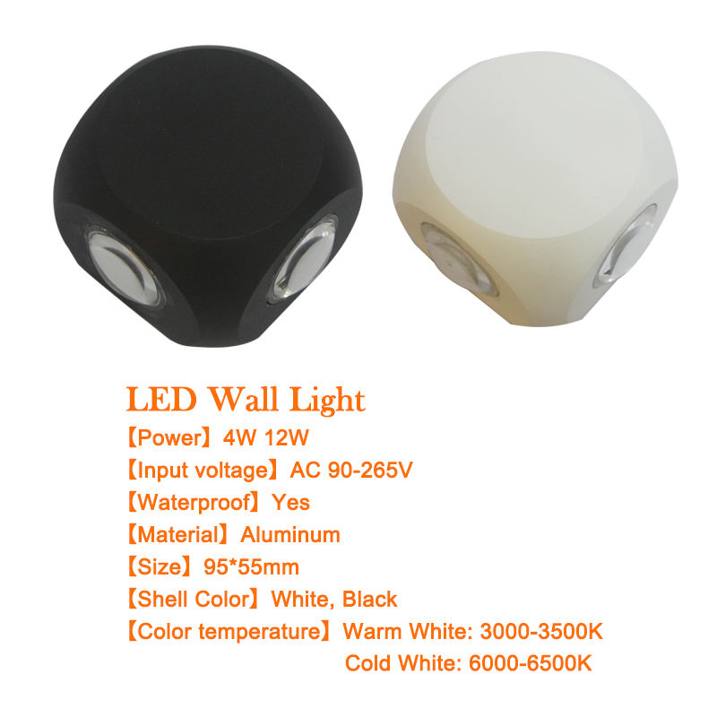 4W LED-Wandleuchte