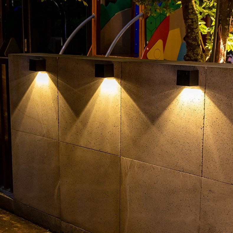 Lámpara solar cubo