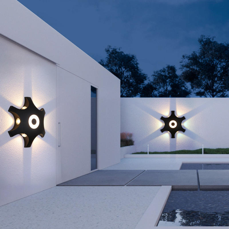 LED Wandleuchte Outdoor Indoor Wasserdicht IP65 Wandleuchte Schlafzimmer Dekoration Beleuchtung