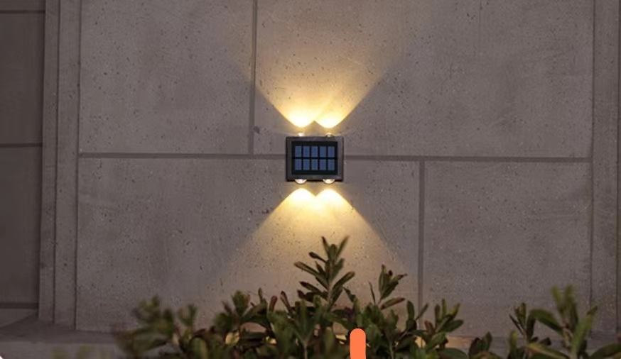 lámparas solares al aire libre