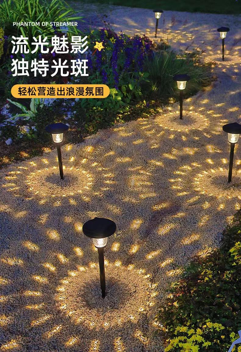 Lampe à gazon solaire