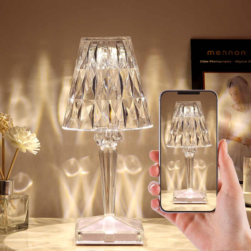 Acryl-LED-Tischlampe