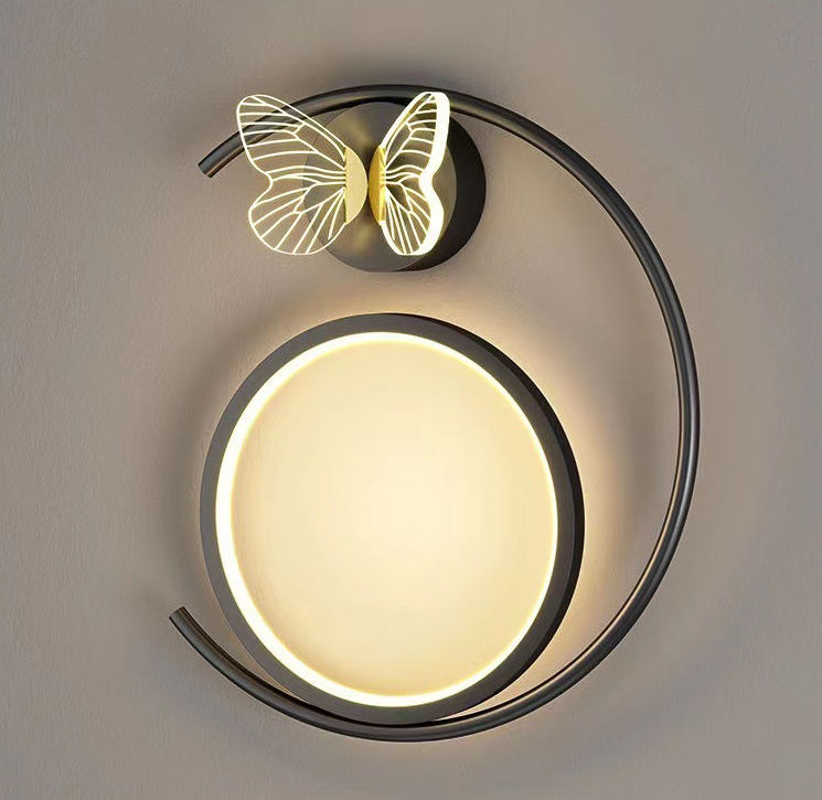 Schmetterlingswandlampe