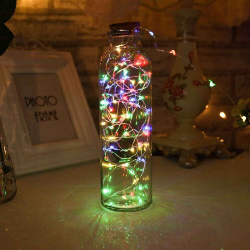 Neuheit 2M 20leds LED Kupfer Fee Nachtlicht Wasserdichte Girlande Lampe für Garten Weihnachten Hochzeit Party Dekoration beleuchtung