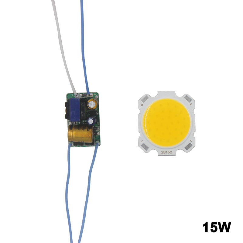 LED COB Lampe Perle 10 W-30 W Lichtquelle Chip Kalt/Warm Schalter Umwandlung mit Segment Control Power Adapter DIY Fahrer
