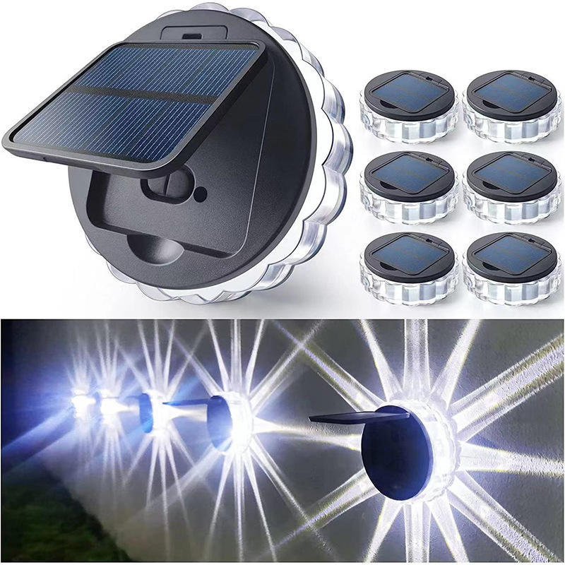 LED-Solarlampe, Wegtreppe, wasserdichte Wandleuchte für den Außenbereich