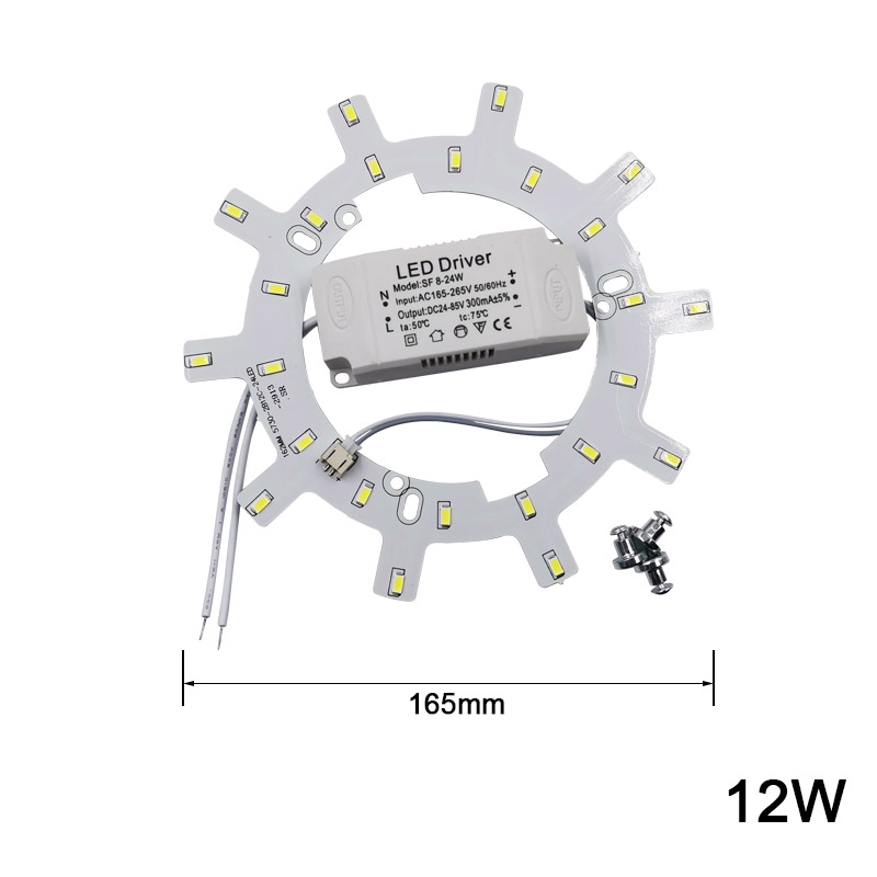 Moderne LED Plafonniers 12-24W Cuisine Source de Lumière Module AC220V Salon Économie D'énergie Plafond Éclairage Rénovation Conseil
