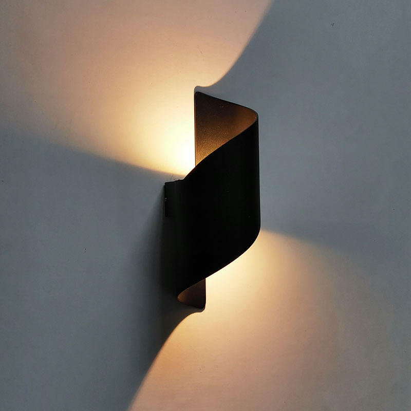 Aplique de pared LED moderno para iluminación hacia arriba y hacia abajo