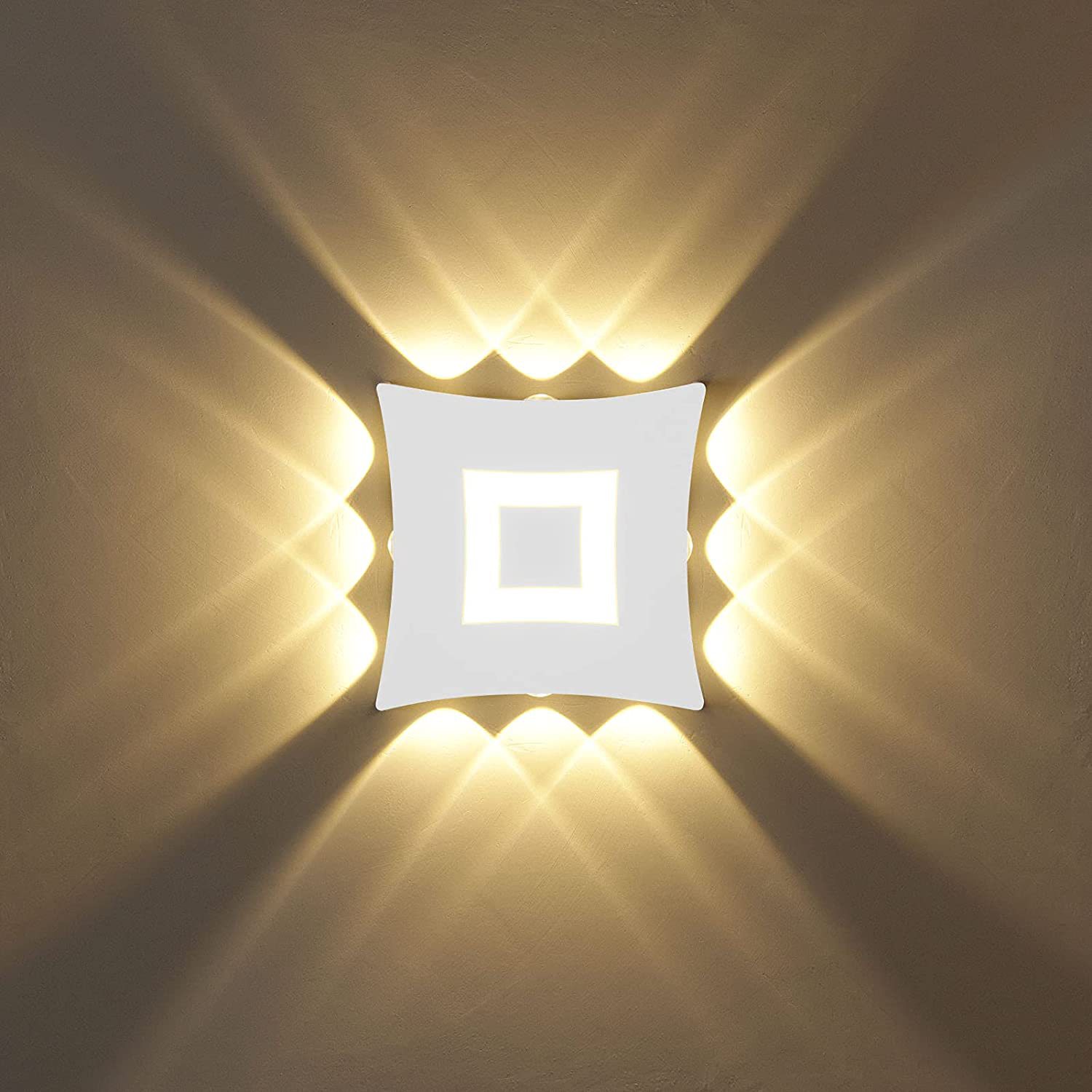 Moderne Wandleuchte Cube Led Wandleuchte Lampe Wasserdicht IP65 Innenwandleuchte 110 V 220 V Für Badezimmer Außenbeleuchtung 4 Watt 6 Watt 8 Watt