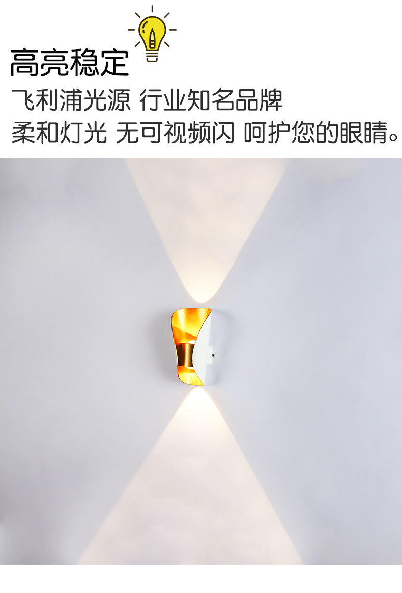 LED-Wandleuchte für den Außenbereich