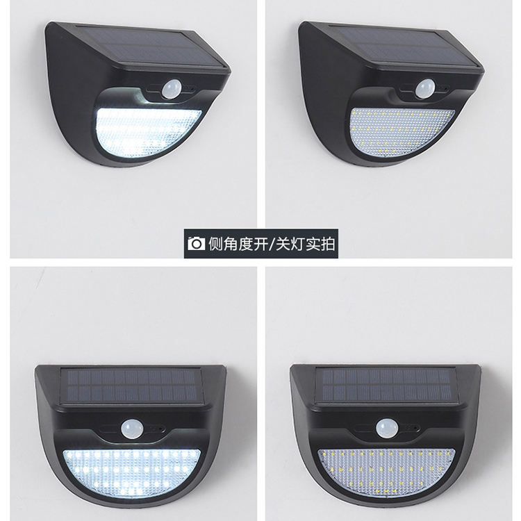 luces solares de pared