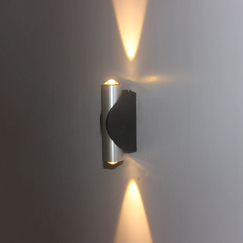 Neue dekorative LED-Lampe, moderne kurze, gerade Wandleuchte und Restaurant-Innenbeleuchtung, Wandleuchte, Auf- und Ab-Wandleuchte