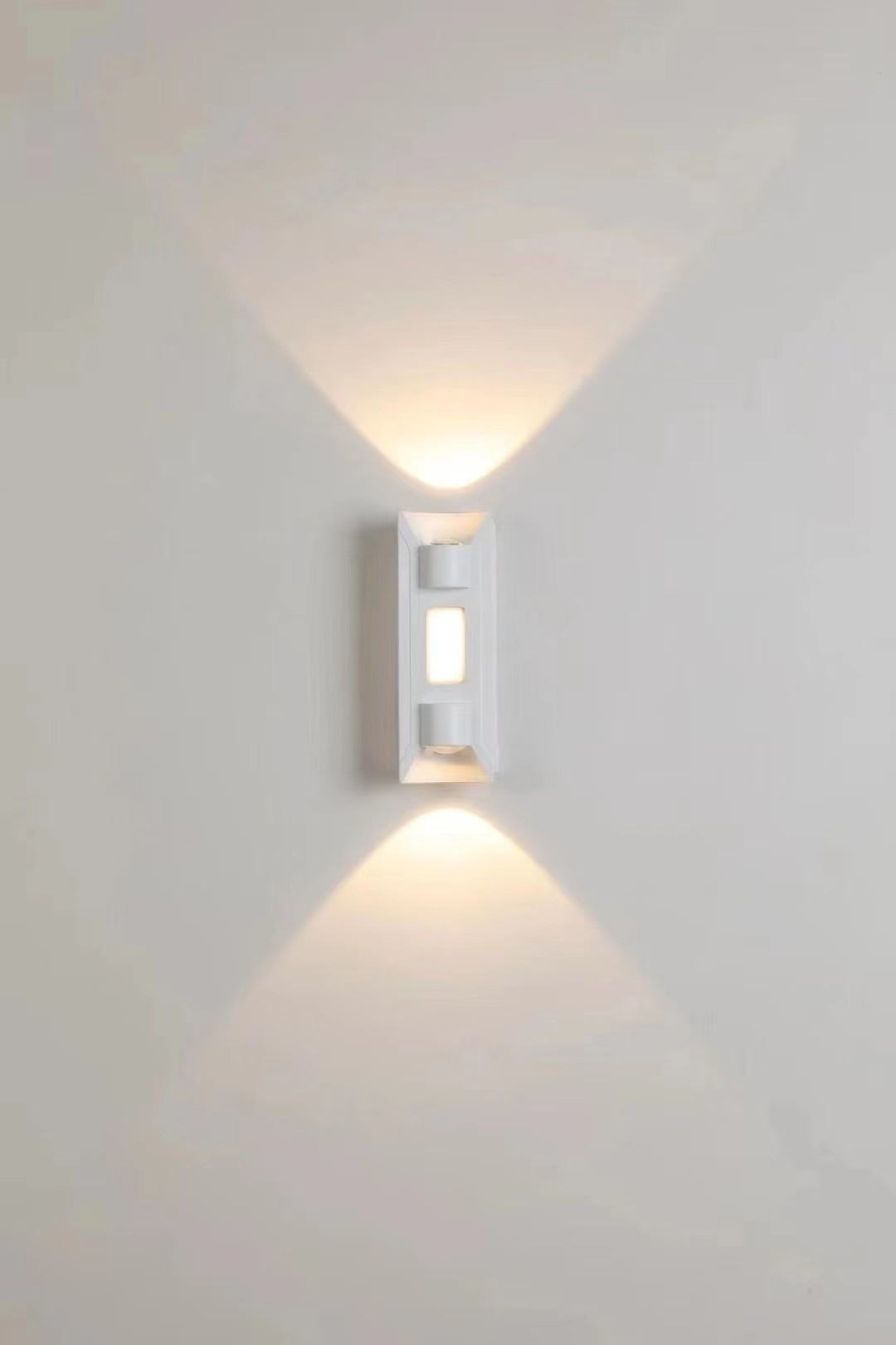 Wandleuchte, IP65, wasserdicht, für den Außenbereich, 6 W/10 W, LED-Wandleuchte, Innen-Schlafzimmer, dekorative Beleuchtung, Veranda, Gartenleuchten, Wandlampen, Abendessen