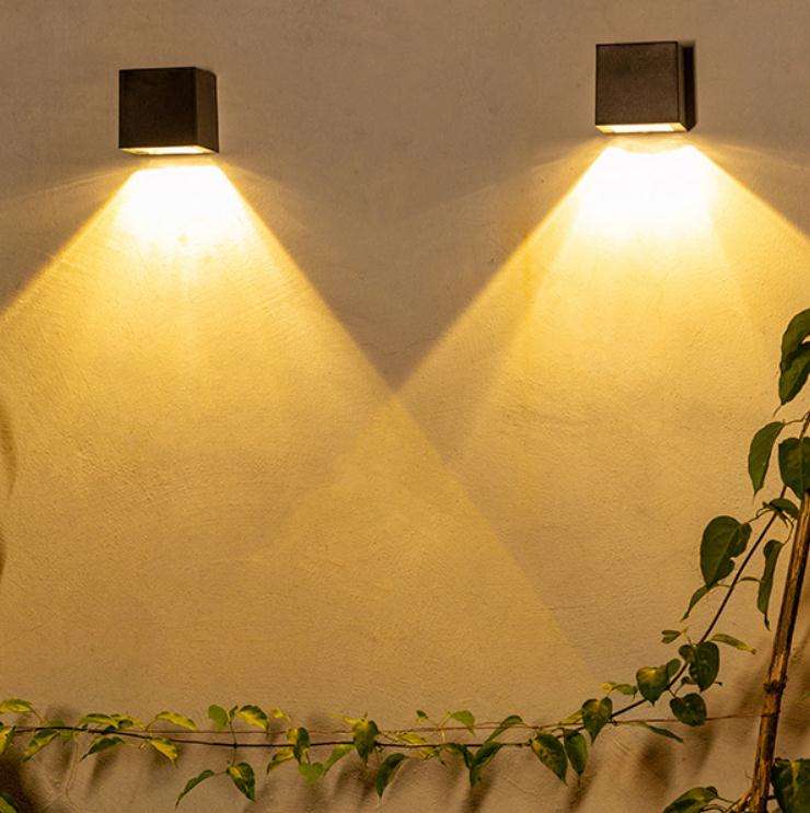 Solar-Wandleuchte für den Außenbereich