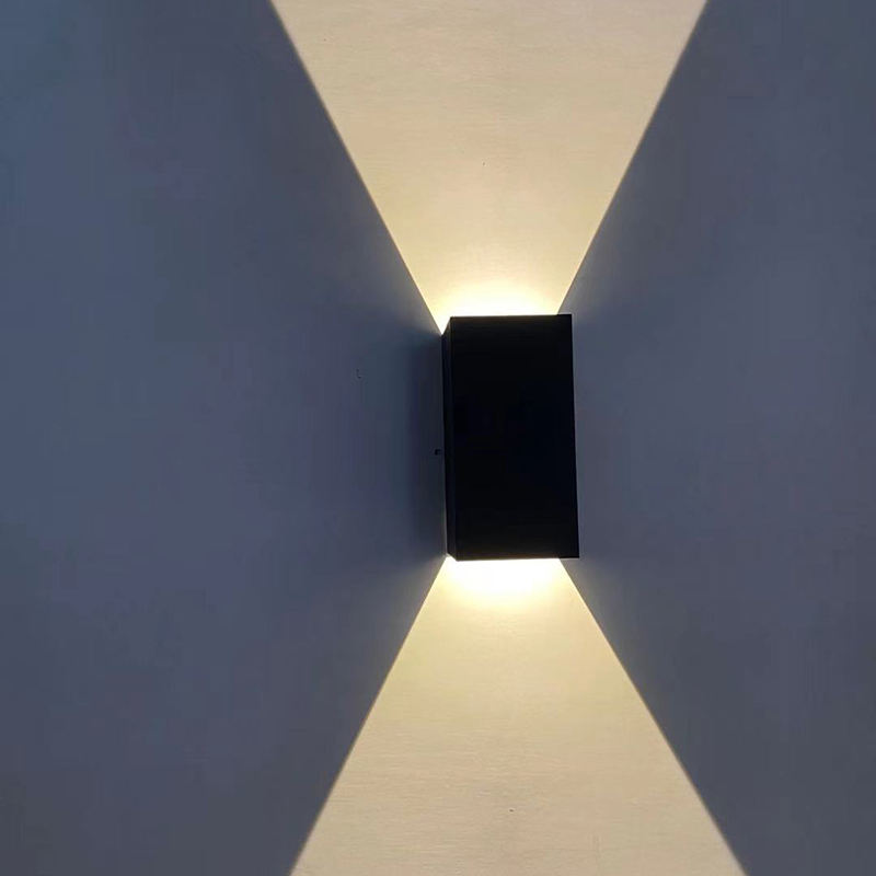 12 W wasserdichte Wandleuchte für den Außenbereich, LED-Wandleuchte, Heimleuchte, Aluminium-Leuchten