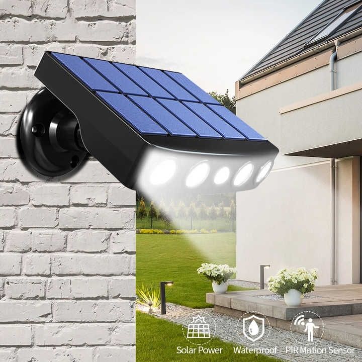 lumières solaires menées en plein air