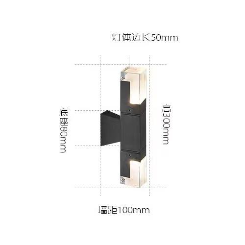 LED-Flutlichter für die Wandmontage im Außenbereich