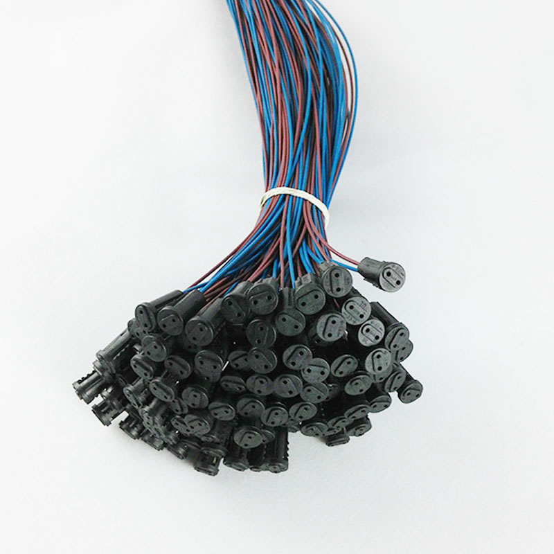 50 cm G4 LED-Energiesparlampenfassung, Kristall-Lampenstecker mit Kabelsockel, G4-Sockel, Lampenfußsockel