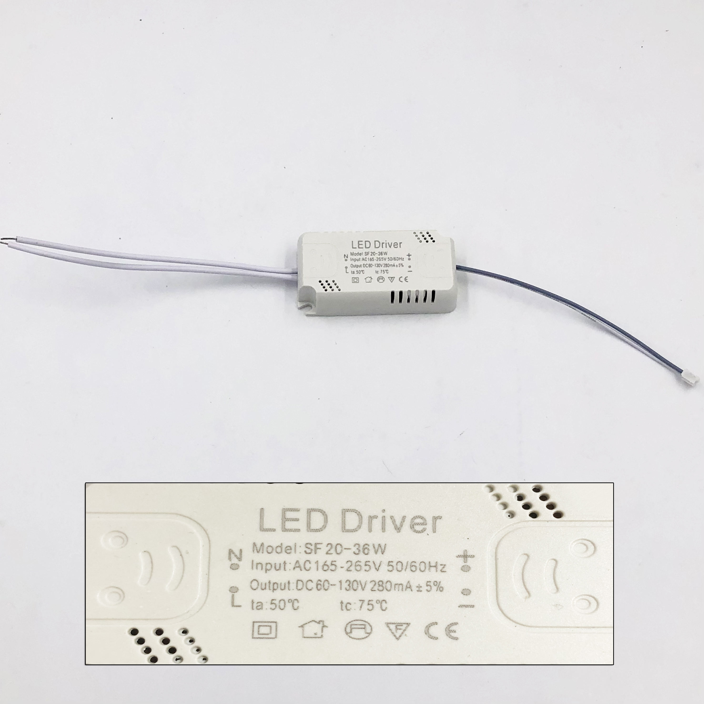 8-120W LED-Treibereingang AC175-265V Nicht isolierender Beleuchtungstransformator Leuchtenantrieb Netzteiladapter für LED-Lampe