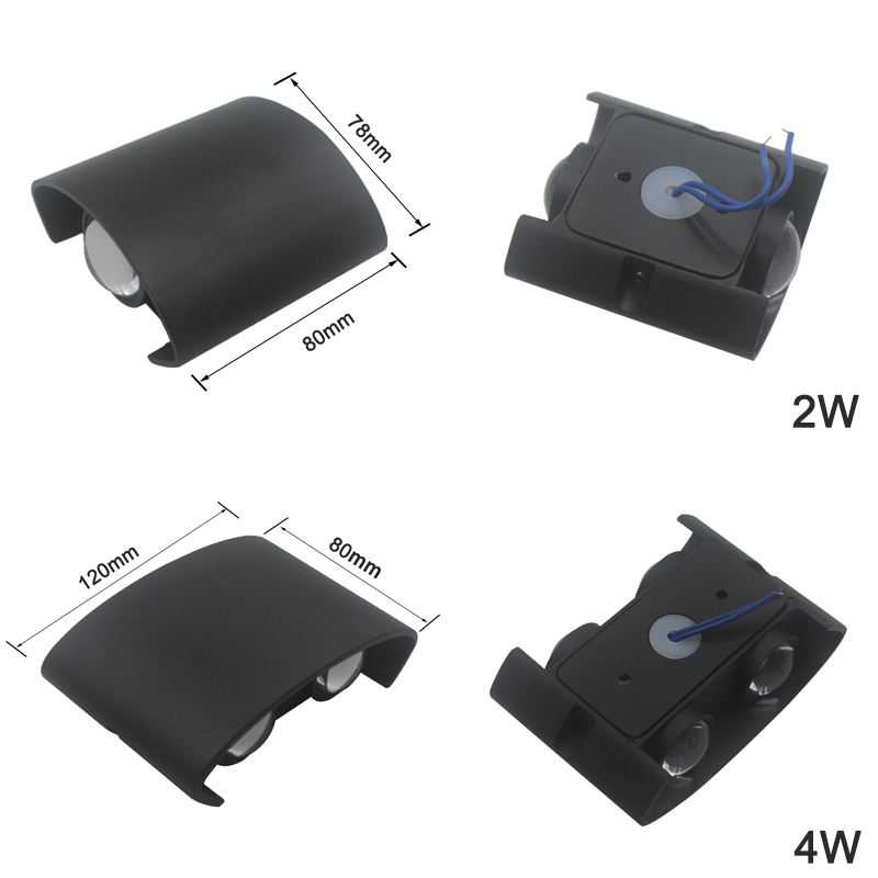 Modernes LED-Aluminium für den Außenbereich und den Innenbereich, IP65
